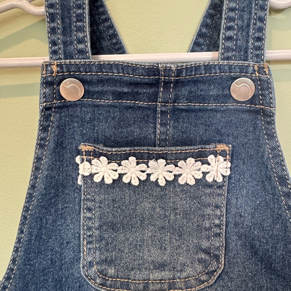 JOES JEANS baby girl Jean shortalls - Picture 3 of 10